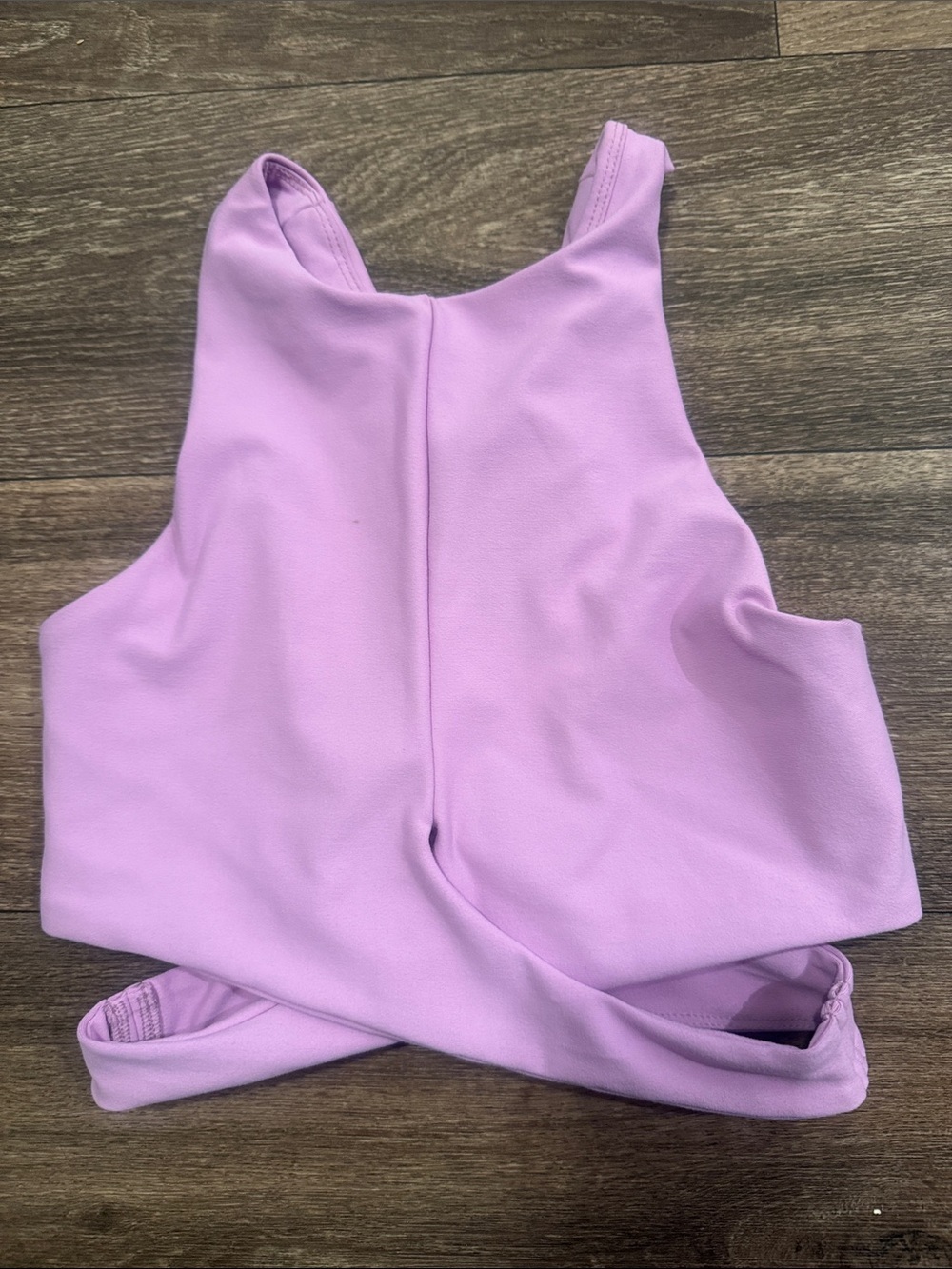 BECCA Lilac Crop Sports Bra